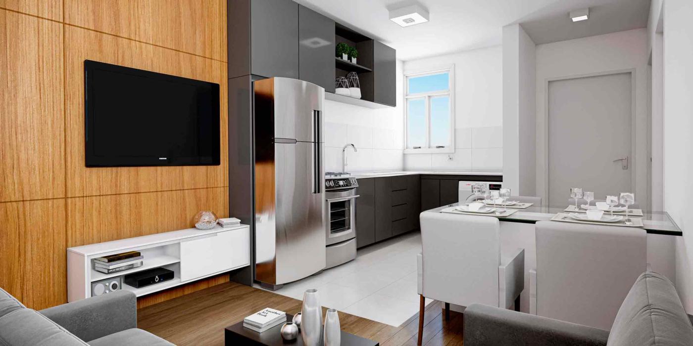 Apartamento, 2 quartos, 43 m² - Foto 4